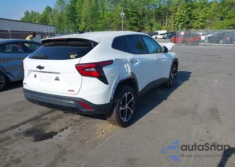 2024 Chevrolet Trax Fwd 1Rs из США, поврежденный, VIN KL77LGE28RC018635